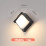 Outdoor Wall Lamp Waterproof Garden Wall Lamp - Image 9