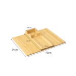 Wooden Sofa Magnetic Removable Tray Living Room Sofa Side - Image 5