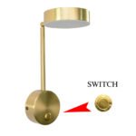 Bedside Lamp Wall Lamp Rotary Key  Lamp Wall Lamp Background Wall Decoration - Image 2