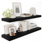Wall-mounted Floating Shelf Rack Multi-tier Storage Rack For Living Room And Bedroom - Image 3