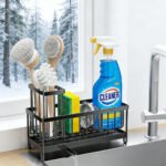 Kitchen Sink Rack Sponge Holder Soap Dish Drain Storage Organizer Brush Holder