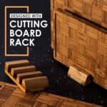 Bamboo Cutting Board With Support For Household Use - Image 3