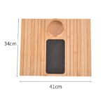 Lazy Sofa Handrail Tray Removable Dim Sum Plate - Image 5