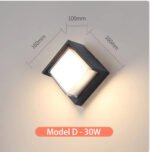 Outdoor Wall Lamp Waterproof Garden Wall Lamp - Image 8