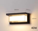 Outdoor Wall Lamp Waterproof Garden Wall Lamp - Image 5