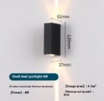 Artistic Wall Lamp Outdoor Waterproof Beam Light Double-headed Outdoor Wall Lamp Gate Wall Washer Spotlight Stairs - Image 5